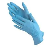 Перчатки нитриловые Blossom неопудренные нестерильные текстурированные, фото 2