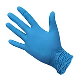 Перчатки нитриловые Blossom неопудренные нестерильные текстурированные, фото 3